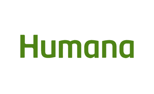 Green text logo displaying the word Humana on a black background.