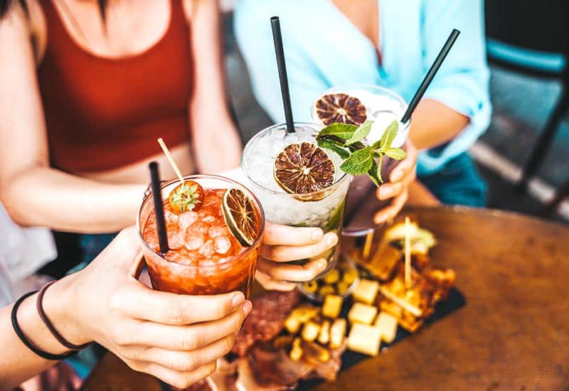 Zero-proof cocktails , mixers with natural ingredients with alcohol-free options or offering low-ABV alternatives 