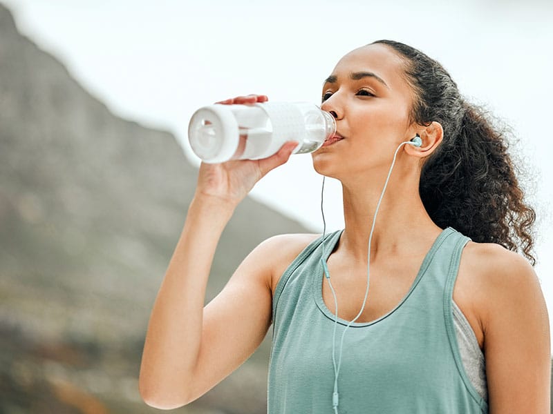 Staying hydrated can support the body's process of adjusting to withdrawal